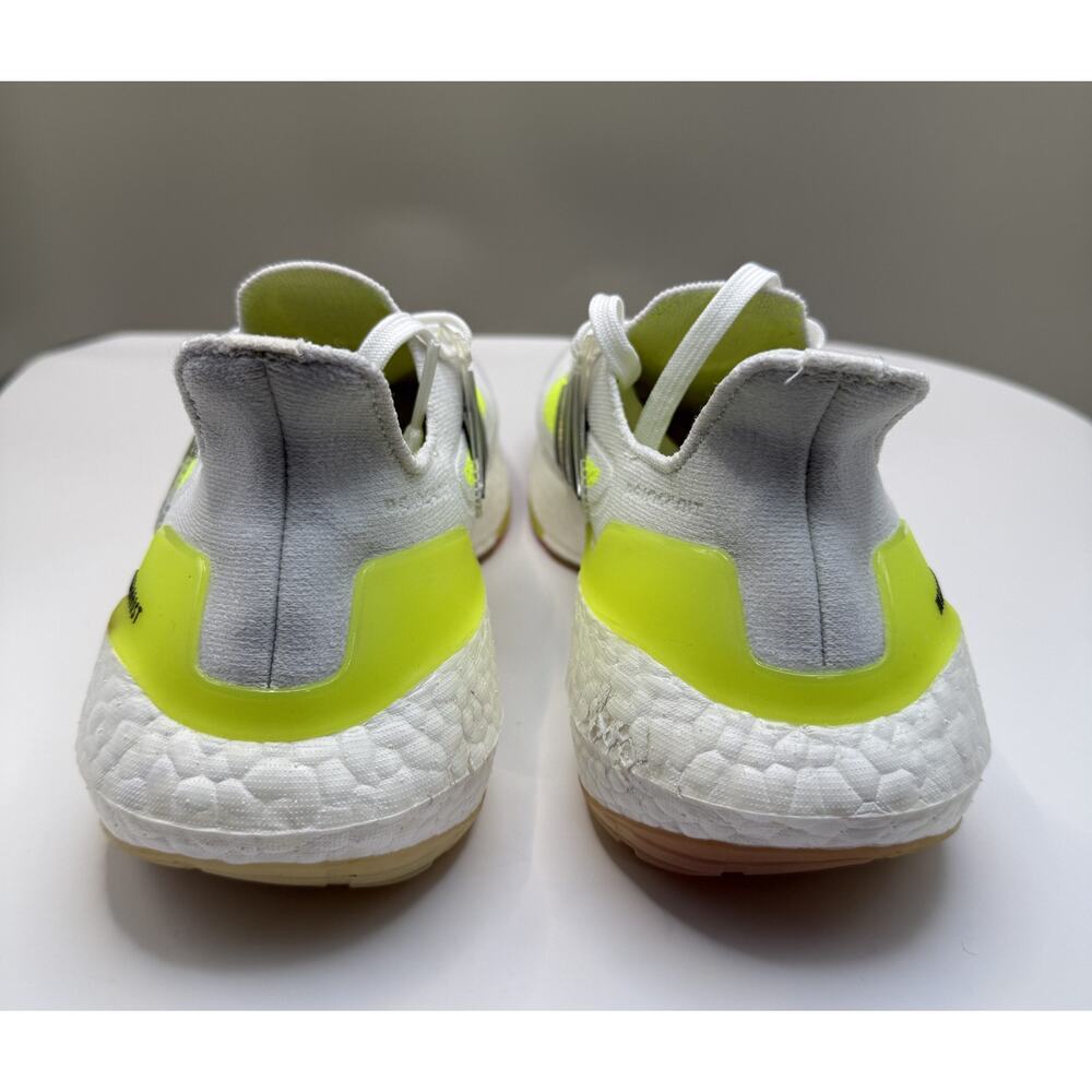 Adidas Womens Ultraboost 21 Solar Yellow US Size 7 1/2 FY0401 - Picture 11 of 14